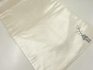 花入模様刺繍名古屋帯
